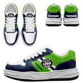 Custom Blue Green Seattle Shoes Personalized Sneaker FN032-D020389-27